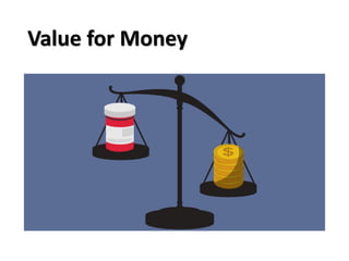Value for Money
 