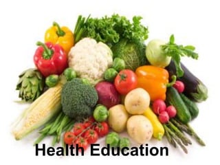 

Health Education

 