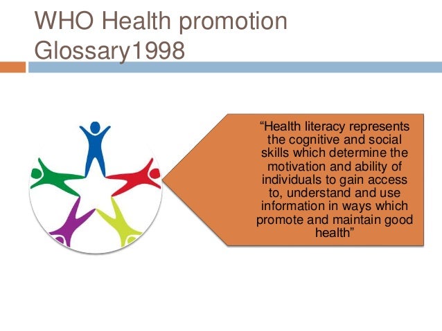 Health Promotion Glossary : WHO Health Promotion Glossary: new terms ...
