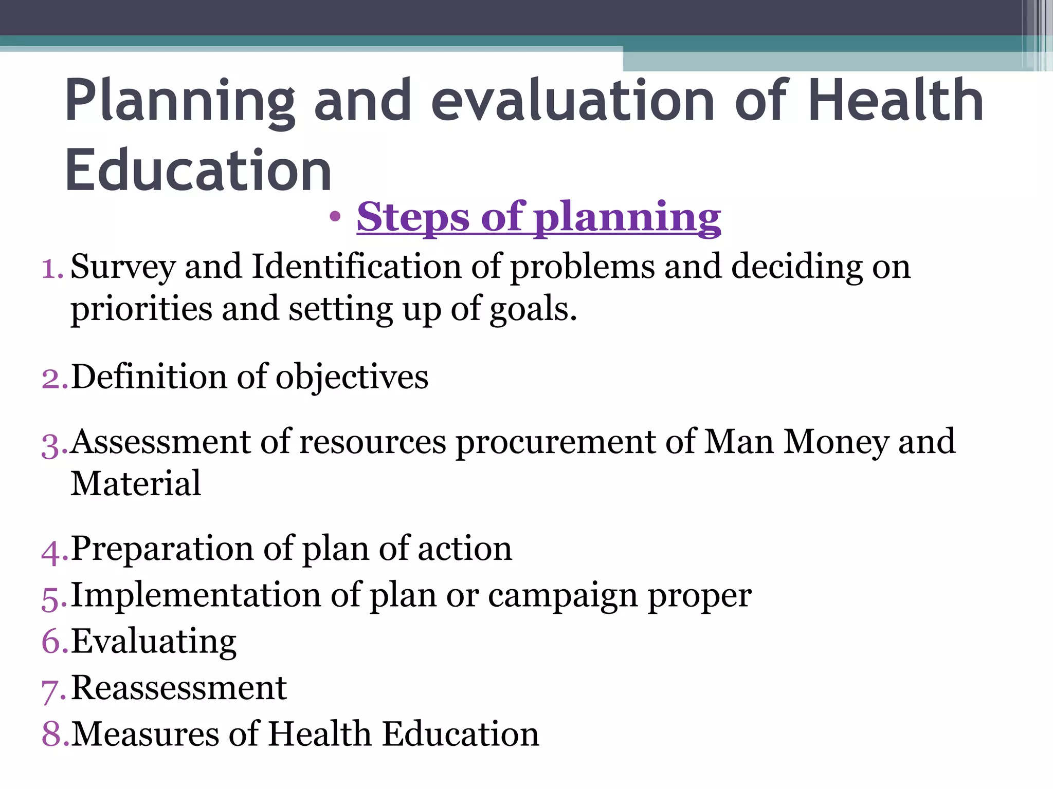 Health education and communication | PPT