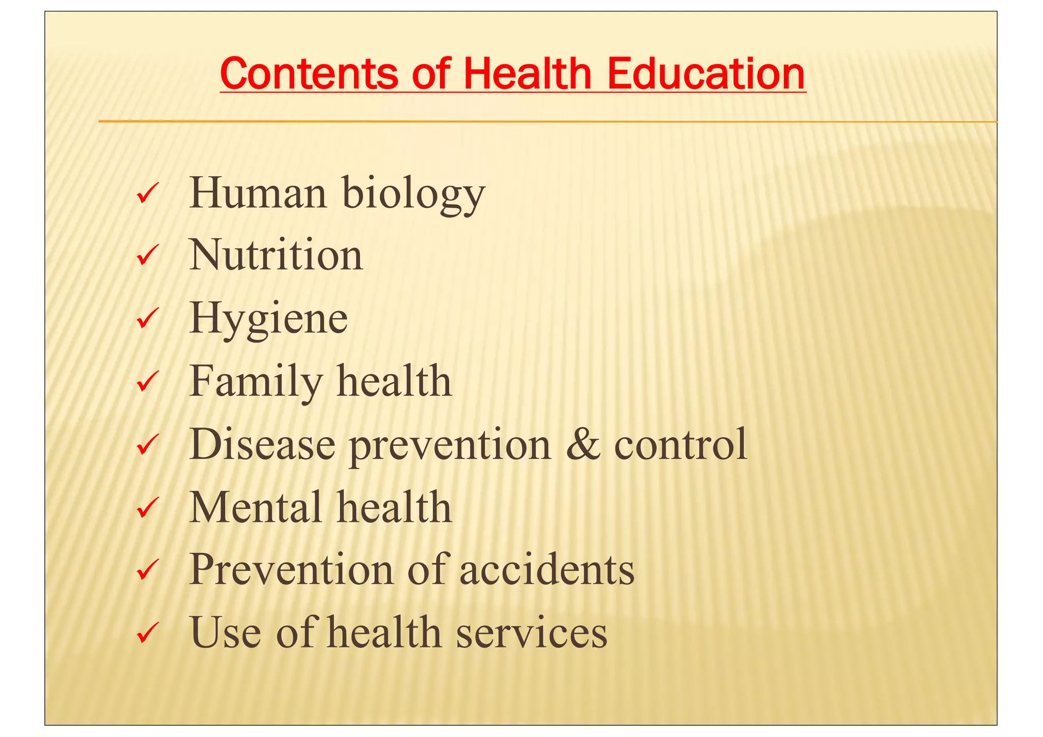 Health education | PDF