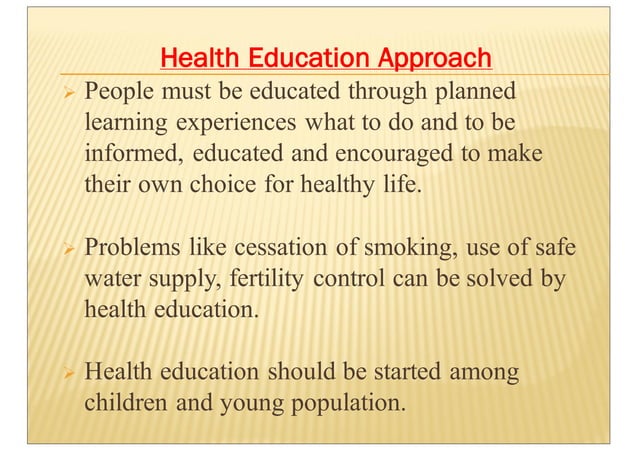 Health education | PDF