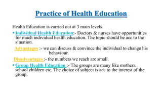 Health education | PPTX