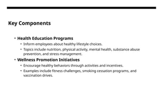 Health Education and Wellness Promotion in the Workplace.pptx