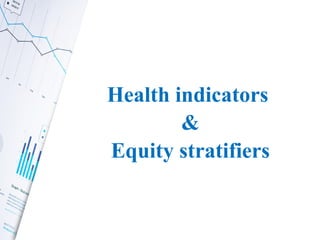 Statifiers Health Inequality Monitoring | PPT