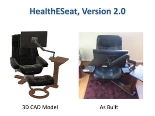 HealthESeat Project - turning seat time from harmful to healthful