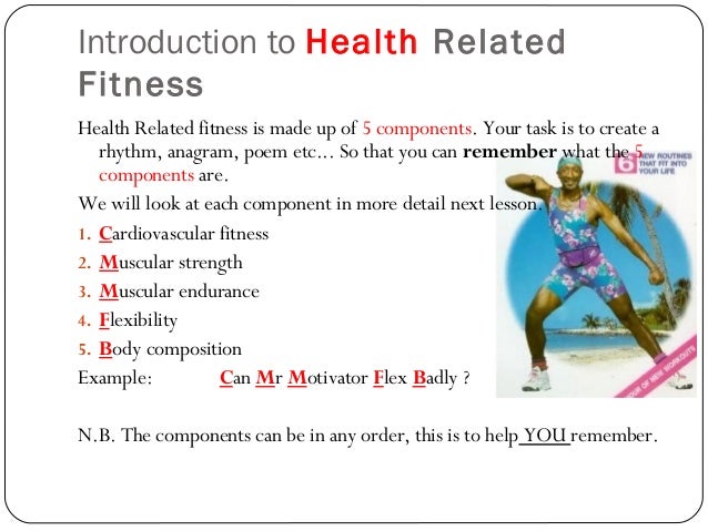 research about health related fitness program