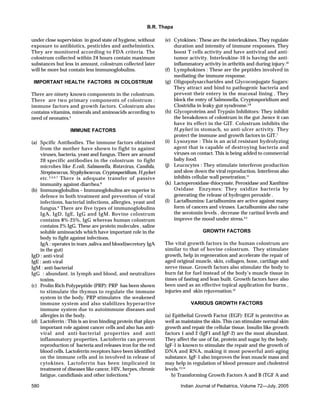 Express Colostrum Pdf Health factors in colostrum | PDF