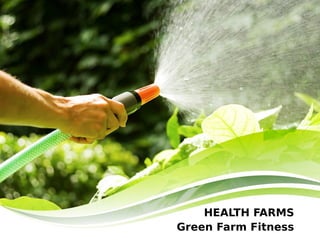 HEALTH FARMS
Green Farm Fitness
 