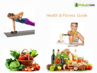 Health & Fitness Guide
 