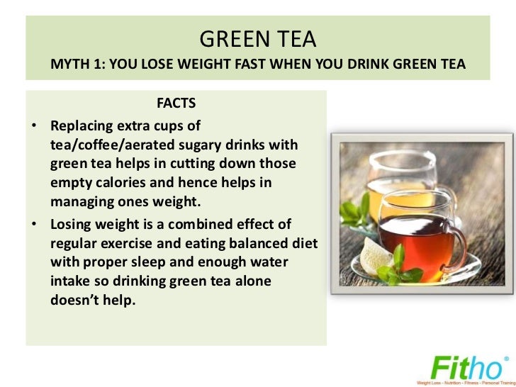 Drinking Tea Help You Lose Weight