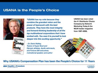 Health & freedom flip chart