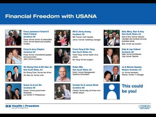 Health & freedom flip chart