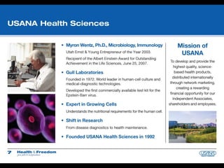 Health & freedom flip chart