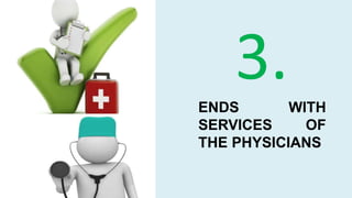 ENDS WITH
SERVICES OF
THE PHYSICIANS