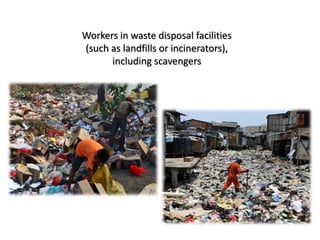 Waste Contamination Health Risks Example Health hazards of Biomedical waste management | PPTX