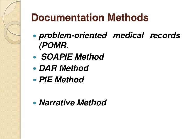 Is The Problemoriented Medical Records Pomr Approach Worth