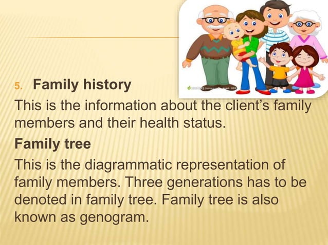 Health history | PPT