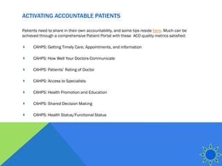 The Design of Accountable Care Organizations