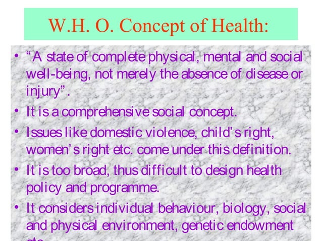Health In Developing Countries Ppt