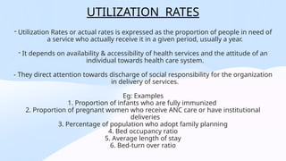 Health Indicators and its utility in public health | PPTX