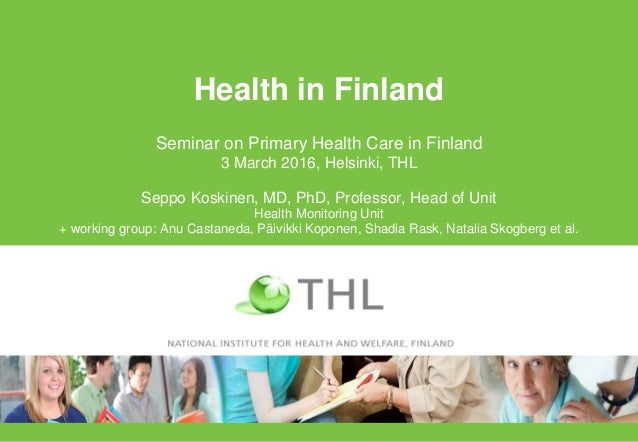 Health in Finland