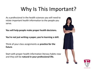 Authoritative Resources
In this course, we will focus on
authoritative and reliable resources that
you can use for your academic research.
The resources will help you obtain the best
information available for your academic
and professional lives.
 