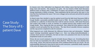 CaseStudy:
TheStory of E-
patient Dave
 