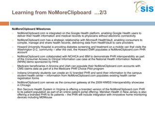 Health information exchange | PPTX