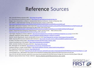 Health Information Exchange Standards - Compliance via Integration ...