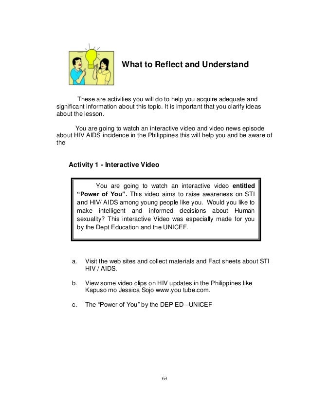 Free health worksheets for middle school image