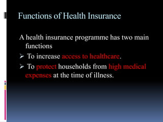 Health insurance | PPTX