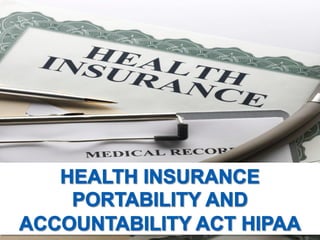 Health Insurance Portability and Accountability Act in Vermont: HIPAA