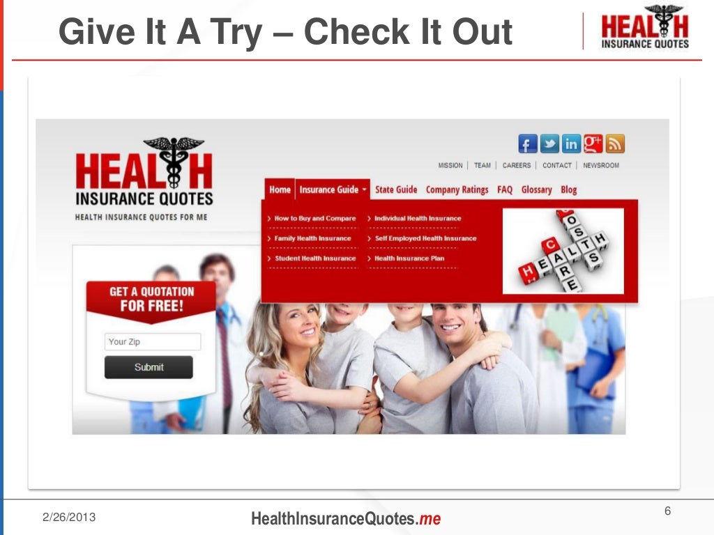 Healthinsurancequotes me - Free and Fast Health Insurance Quotes