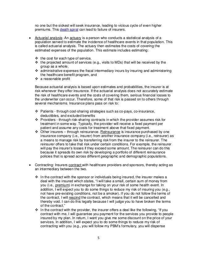 Health insurance theory 2018 Health insurance theory 2018