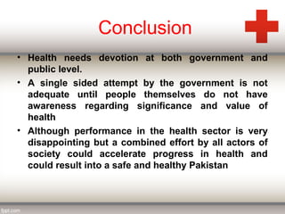 Health issue in Pakistan | PPT