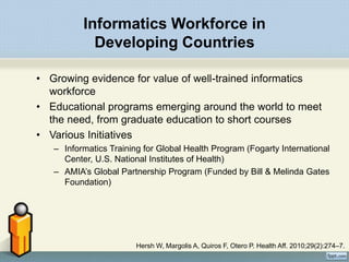 Health IT Workforce Situation in Thailand | PDF