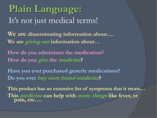 Strategies: Make ChangesLessen stigma: Approach all patients the same wayBe non-judgmental.There is no one correct way to askThere are natural times in the history during which you can bring this upNever ask “do you have questions”Use, what kind of questions do you have?