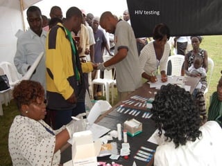 HIV testing
 