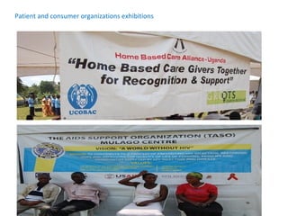 Patient and consumer organizations exhibitions
 