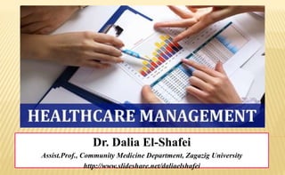 Dr. Dalia El-Shafei
Assist.Prof., Community Medicine Department, Zagazig University
http://www.slideshare.net/daliaelshafei
 