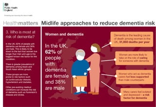 Health Matters: midlife approaches to reduce dementia risk | PPTX