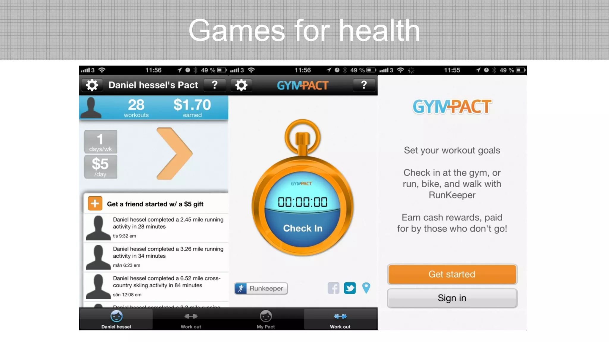 Games for health
 