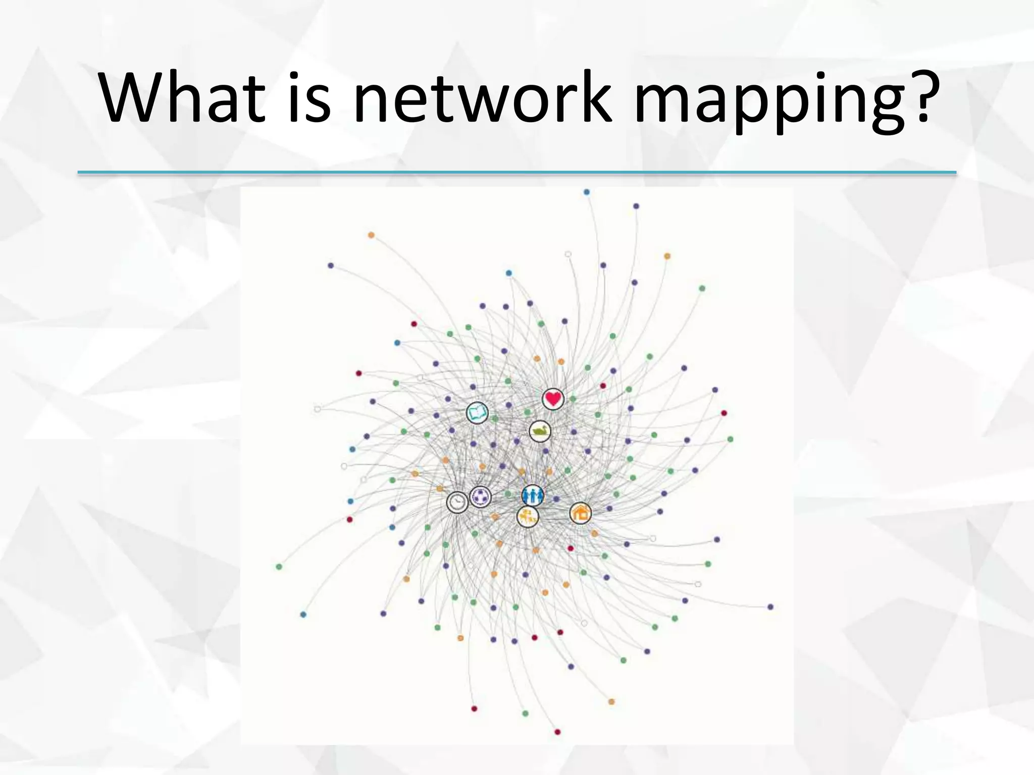 What is network mapping?
 