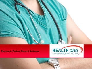 Electronic Patient Record Software

 