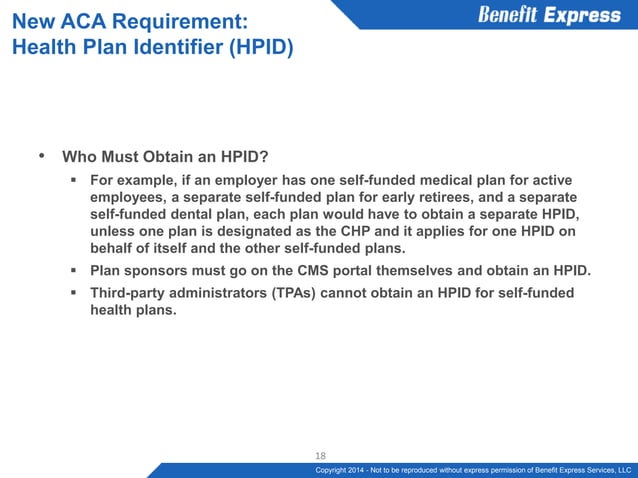 Health Plan Identifier! What is it and Why Do You Need It? | PPT