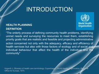 Health planning and expenditure in India | PPT