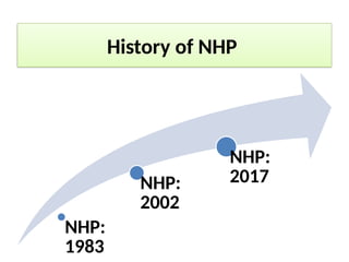 Health Planning India & National Health policy 2017 | PPTX