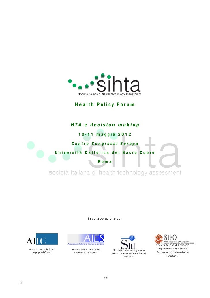 Health policy forum programma copia
