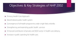 Health policy in india | PPTX